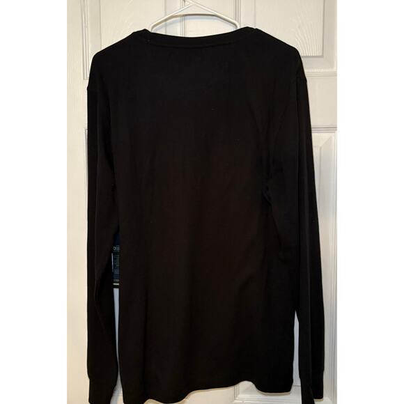 US Polo Assn men’s‎ black thermal shirt size large NWT - Picture 2 of 3